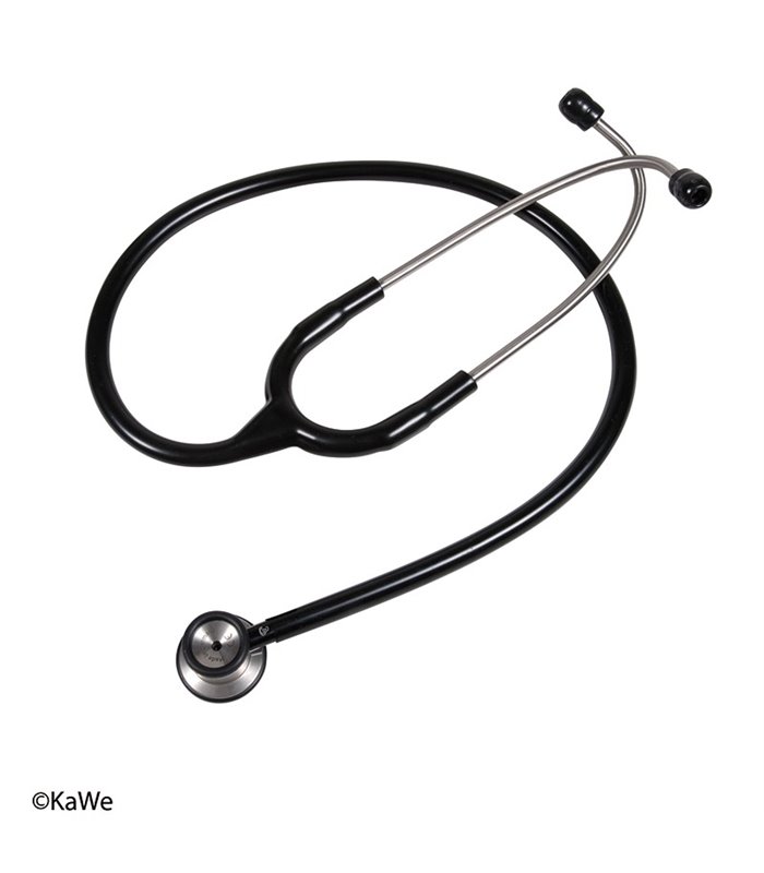 128 Prestige Clinical Cardiology Stethoscope Black -  