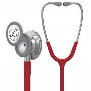 Стетоскоп Littmann Classic III, бордовая трубка, 69 см, 5627