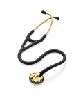 Стетоскоп Littmann Master Cardiology, черная трубка, акустическая головка и оголовье цвета латунь, 69 см, 2175