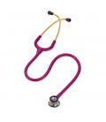 Стетоскоп Littmann Classic II Infant, малиновая трубка, акустическая головка радужная, 71 см, 2157